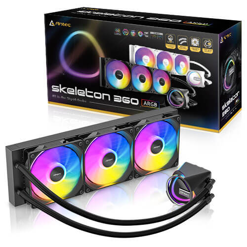ANTEC SKELETON 360 ARGB BLACK